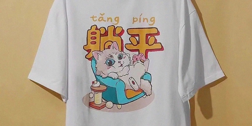 Chiếc áo in mèo lười bị cấm và chuyện Trung Quốc ứng xử với thế hệ nằm im