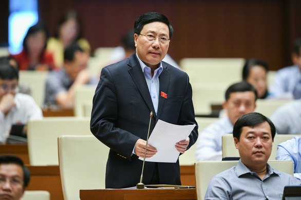 Phó thủ tướng Phạm Bình Minh thông tin việc sắp xếp lại đơn vị hành chính cấp huyện, xã