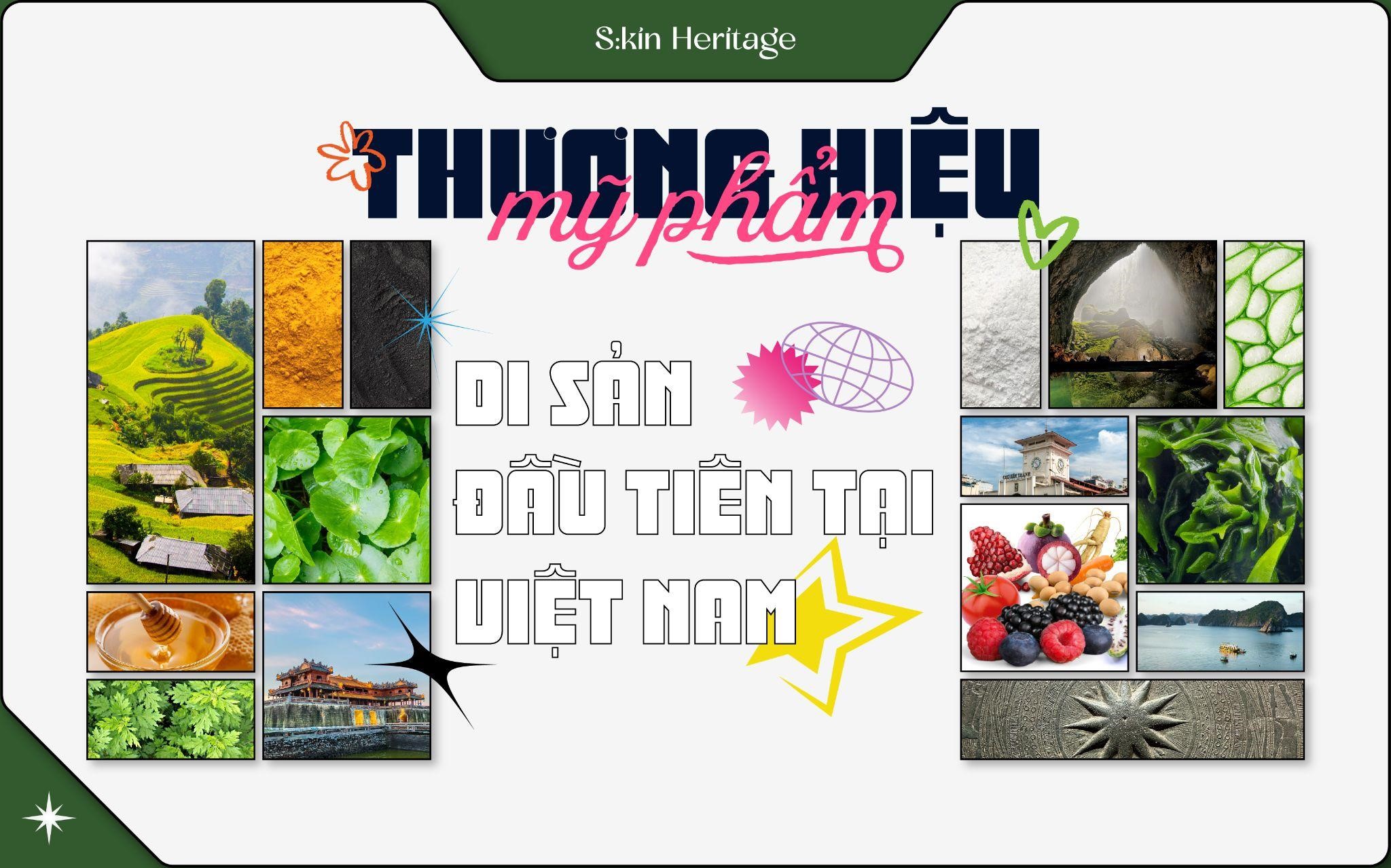 Thương hiệu Mỹ phẩm Việt Nam đầu tiên đưa Di sản vào sản phẩm